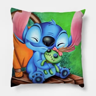 stitch with doll Pillow