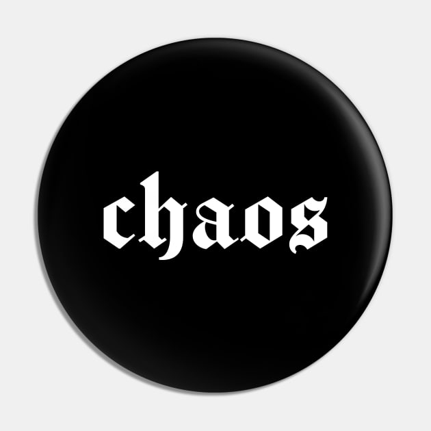 chaos Pin by purplecrowshub