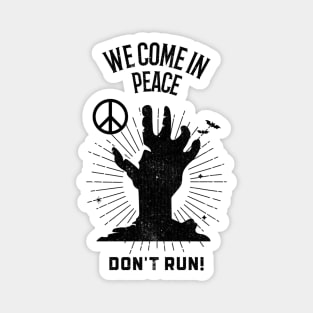 Zombie Peace Sign Magnet