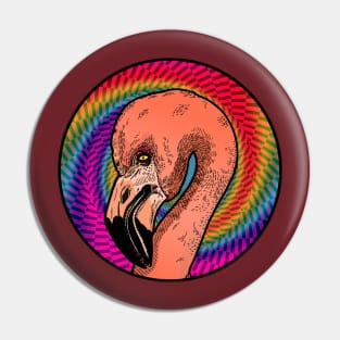 Anteater Flamingo Pin