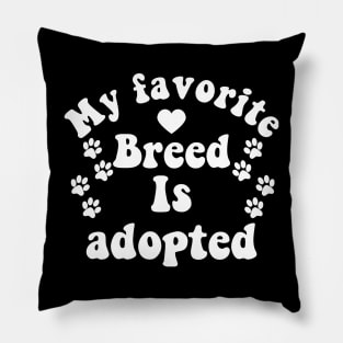 Animal rescue lover gift. Rescue pets advocate. Pillow