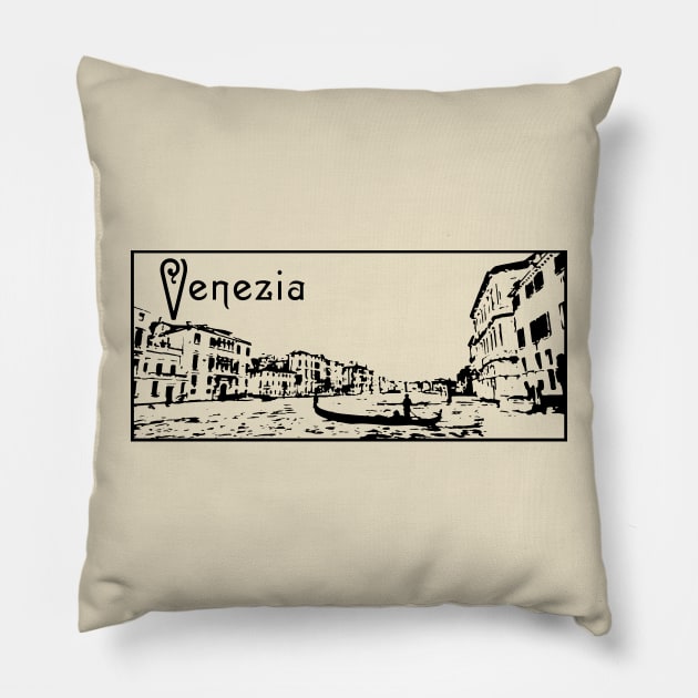 Venezia Pillow by LordNeckbeard