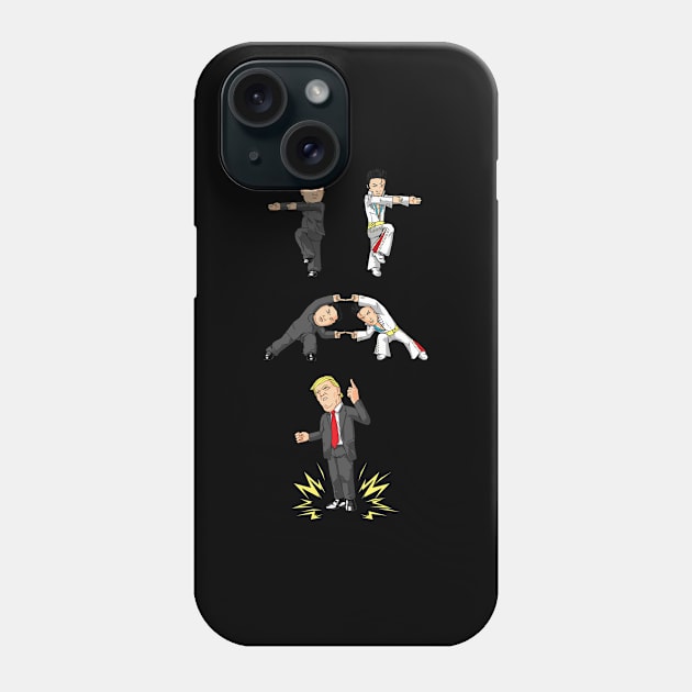 Donald Trump, Kim Jong-un, The King, Fusion Phone Case by Strohalm