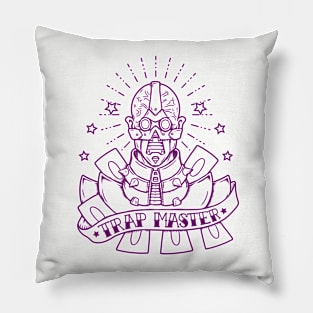 Trap master- lines Pillow