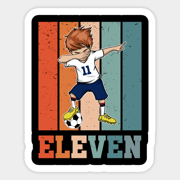 No. 11 number eleven team soccer football baseball' Sticker