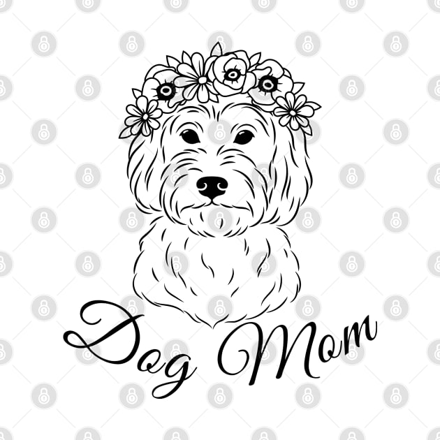 Dog mom by Aphro art design 