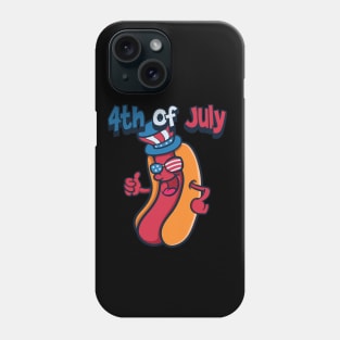 4th of July Hotdog Phone Case