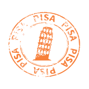 pisa stamp t-shirt T-Shirt