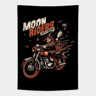 Moon Riders Tapestry