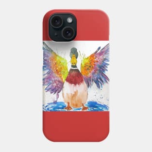 Colorful Quirky Duck Phone Case