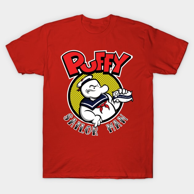 Puffy the Sailor Man - Stay Puft - T-Shirt | TeePublic