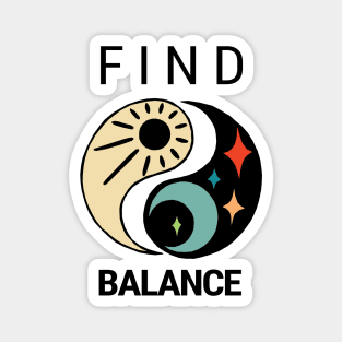 Yin and Yang The Balance of LIfe Magnet