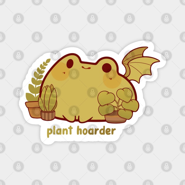 Plant hoarder Magnet by Rihnlin