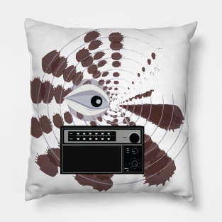 Eyeballs and Radio Waves Pillow