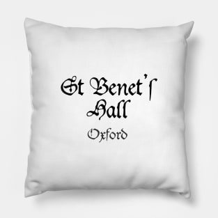 Oxford St Benet's College Medieval University Pillow