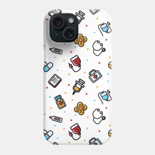 Nurse Pattern Phone Case