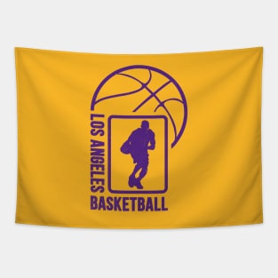 Los Angeles Basketball 04 Tapestry