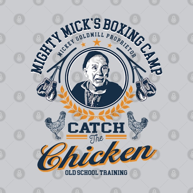 Mighty Mick Catch The Chicken by Alema Art