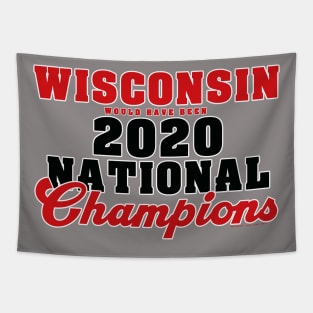 Wisconsin 2020 NCAA Champs Tapestry