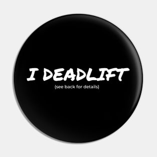 I Deadlift Pin