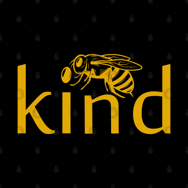 bee kind by AMRIART