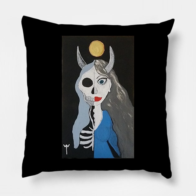 Hel Pillow by Cosmic Witch 