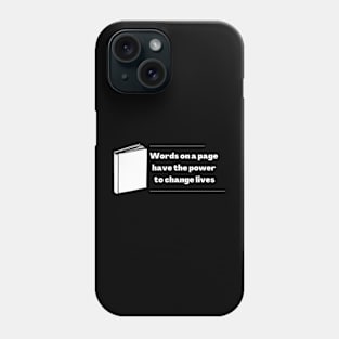 Reading books Phone Case