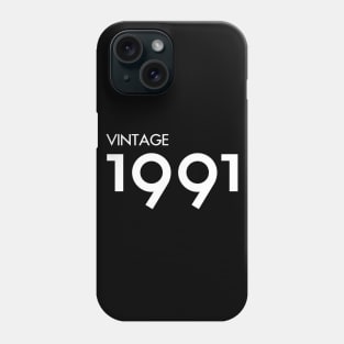 Vintage 1991 Gift 29th Birthday Party Phone Case