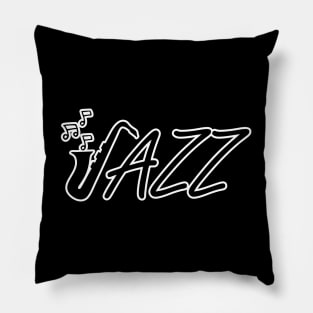 Jazz Saxophone Pillow