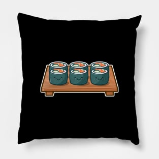 Sushi Rolls Pillow