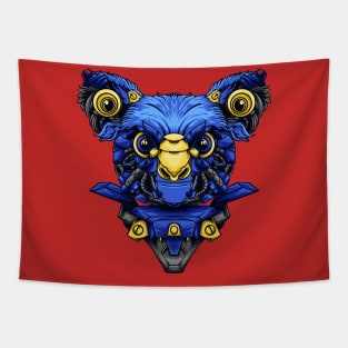 koala autobot mecha illustarion Tapestry