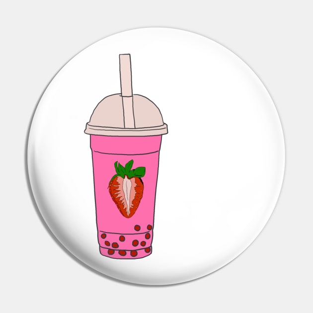 Strawberry bubble tea Pin by Leamini20