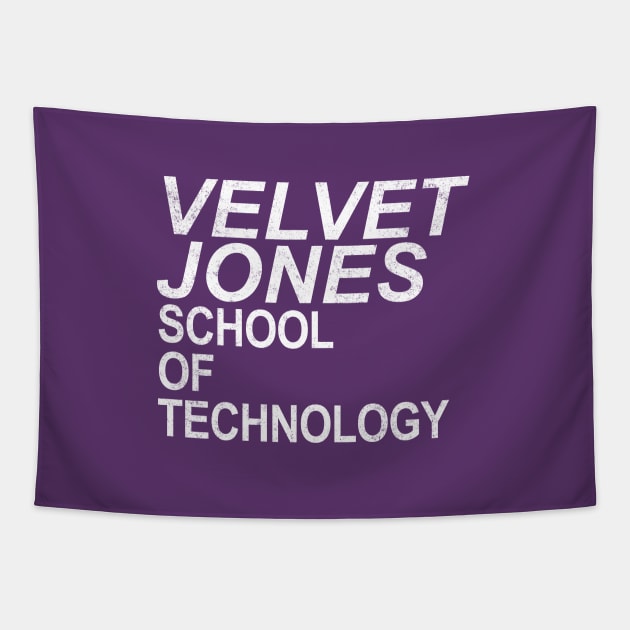 Velvet Jones School of Technology Tapestry by BodinStreet