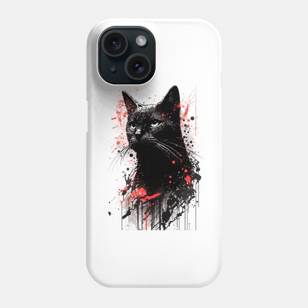 Bombay Cat Painting Phone Case by TortillaChief