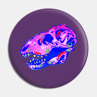 Party Skull Pin