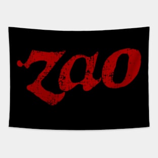 Zao Band Metal Tapestry