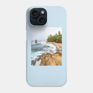 Beach at Manzanillo Costa Rica Phone Case