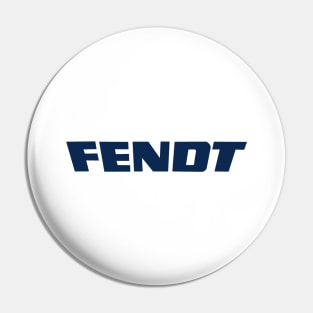 Fendt Logo Text blue Pin