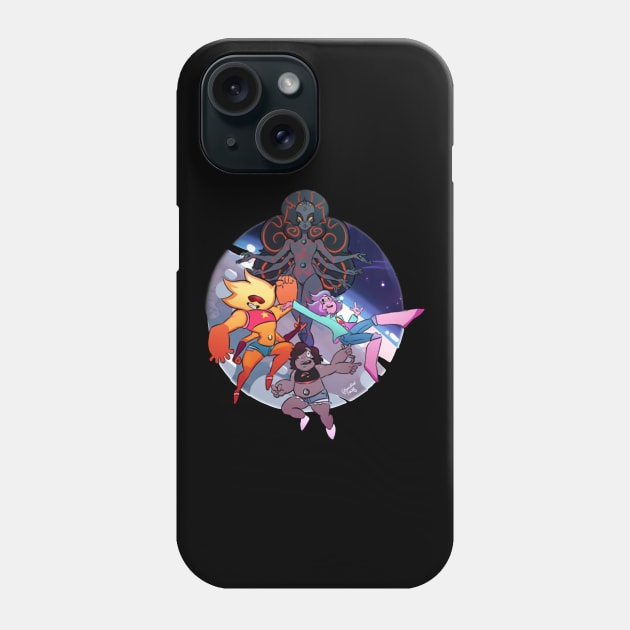 universe peridot Phone Case by hawardan