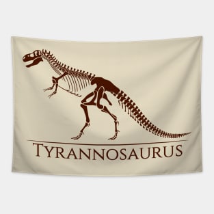 Tyrannosaurus Skeleton Tapestry