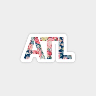 ATL Floral Magnet