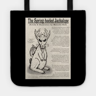 Spring-Heeled Jackalope Tote