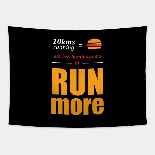 Runner's motivation Tapestry by APDesign