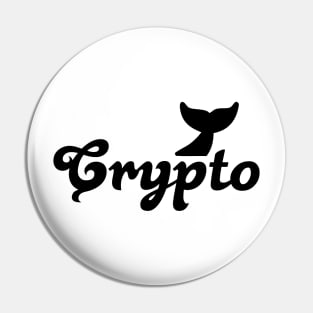 Crypto Whale Pin