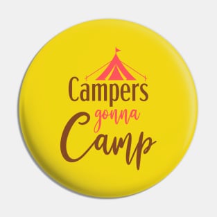 Perfect Camper Pin