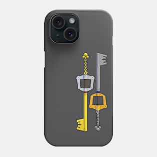 Kingdom Keys - Light and Dark Phone Case