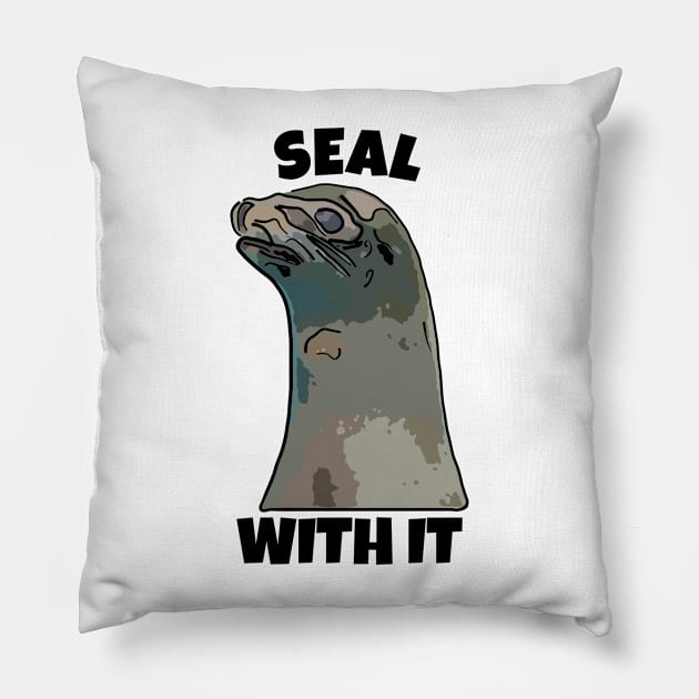 Seal With It Pillow by ardp13