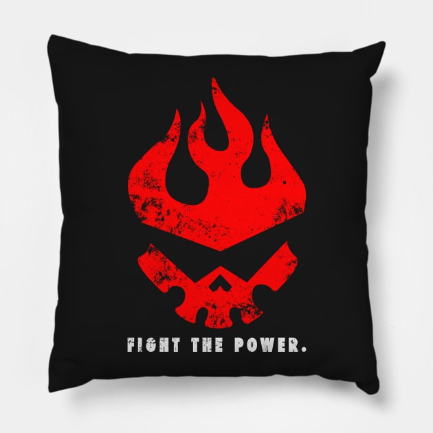 gurren lagann - Fight the power ! Pillow by geekmethat