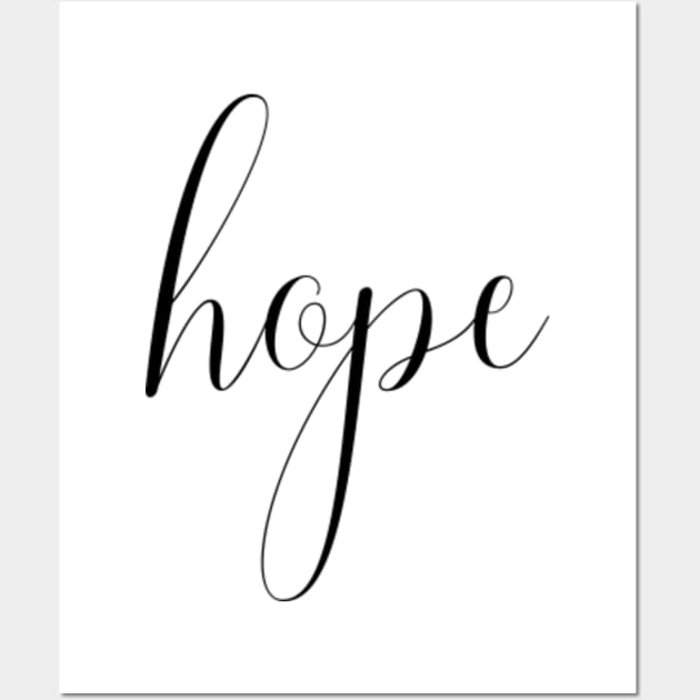 Hope typography t-shirt-design,-Flower,-typography,-faith,-love