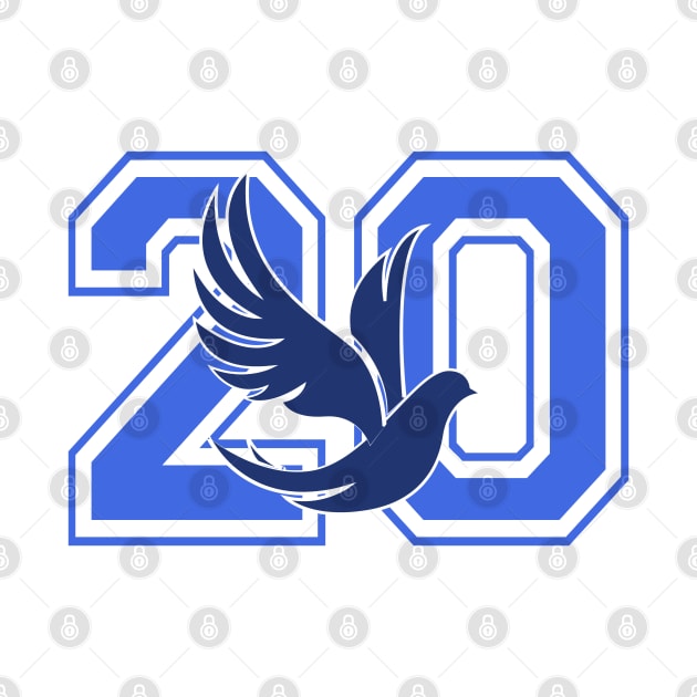 Zeta Phi Beta 1920 - 2020 Dove by DrJOriginals